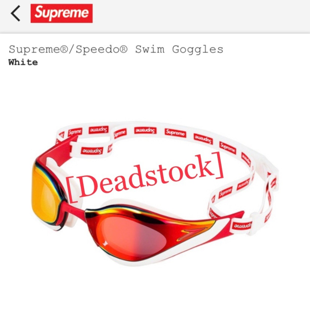 Supreme x Speedo Swimming Goggles